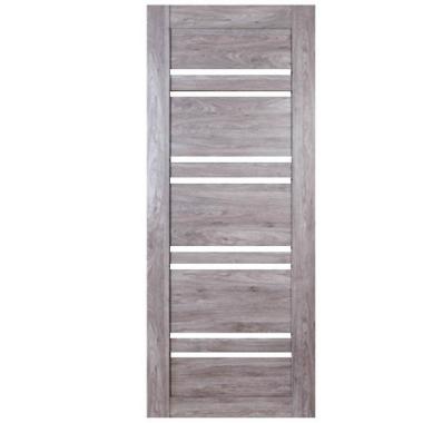 Дверь межкомнатная царговая Деколайн Модель 19 Дымчатый 900 прозрачное стекло "Терри" г.Вологда СНЯТ С ПРОИЗВОДСТВА