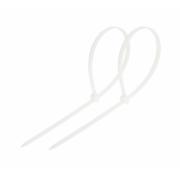 Хомут кабельный 350х4,8 мм нейлон белый 100шт/упак.