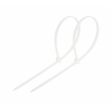 Хомут кабельный 350х4,8 мм нейлон белый 100шт/упак.