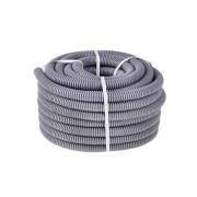 Труба гофрированная ПВХ 16мм серый (Бухта 25м)