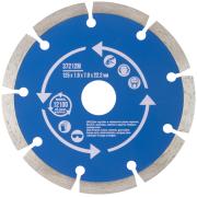 Диск отрезной алмазный 125 х 1,9 х 7 х 22,2 мм, сегментный (сухая и влажная резка), MOS