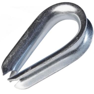 Коуш, 8 мм, цинк DIN6899A
