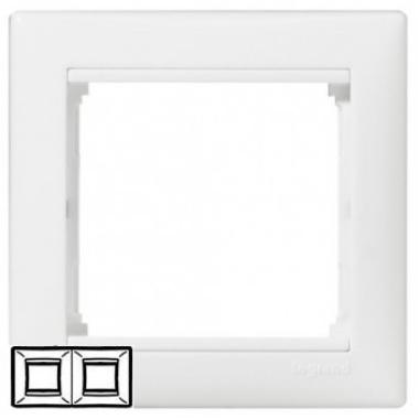 Рамка"Valena"2поста гор.Белый (774452) Legrand