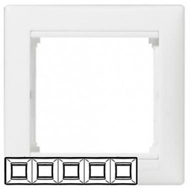 Рамка"Valena"5постов гор.Белый (774455) Legrand