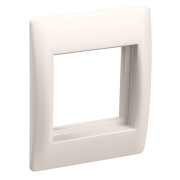 Рамка и суппорт"Праймер"для кабель-канала 1пост на 2 модуля 45х45мм IEK