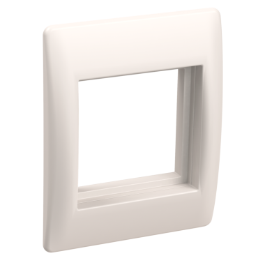 Рамка и суппорт"Праймер"для кабель-канала 1пост на 2 модуля 45х45мм IEK