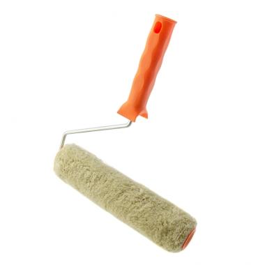 Валик "Фасадные работы", 250 мм, ворс 18 мм, D 36 мм, D ручки - 6 мм, полиакрил,полиэстер Сибртех