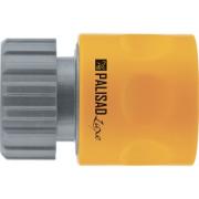 Соединитель пластмассовый, быстросъемный, внутр.резьба 3/4,аквастоп,однокомпонент.Palisad