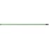 Черенок металлический, 21 х 1200 мм, пластик. резьба (подходит для метел, щеток), Россия
