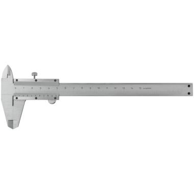 Штангенциркуль 150 мм/ 0,02 мм, металлический нержавеющий, кейс ПВХ, FIT