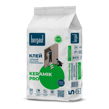 Плиточный клей Bergauf Keramik Pro С1 5 кг Бергауф