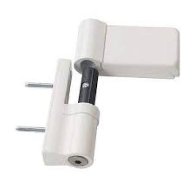 Петля дверная (DH-V) белая. WINDOORPRO Для входных ПВХ дверей