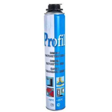 Пена монтажная Profil  625мл/40л проф.зимняя -10°C (12шт./кор.,56кор./паллет) Х