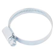 Хомут металлический 70-90 мм, 9мм, НЕРЖ.сталь, болтовое крепление 25шт/уп (ПОШТУЧНО), Сибртех