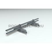 Снегозадержатель трубчатый, Серый графит (RAL 7024), (Овал) ZN, 1500 мм, 45x25, PRESTIGE НОВИНКА!