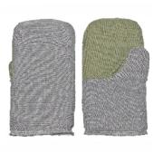 Рукавицы ватные утепленные с брезентовым наладонником