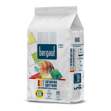 Затирка  Bergauf Kitt  белая 25 кг (шов 1-5 мм) АКЦИЯ