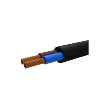 Провод ПВС 2х2,5 ТУ Черный (продажа кратно 5м)