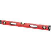 Уровень алюминиевый, 1000 мм, 3 глазка, ударопрочные заглушки, двухкомпонентные ручки Matrix ProFI