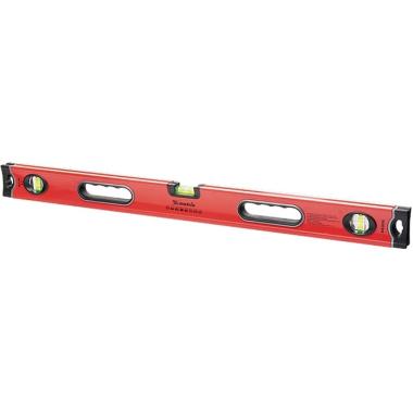 Уровень алюминиевый, 1000 мм, 3 глазка, ударопрочные заглушки, двухкомпонентные ручки Matrix ProFI