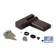 Петля дверная (КТ-V) Коричневая. DOOR HINGE Для входных ПВХ дверей