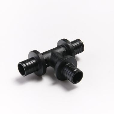 Фитинги для теплого пола тройник, равнопроходной, 16*16*16, пластик
