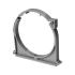 Хомут для канализационной трубы D 50 мм., Серый