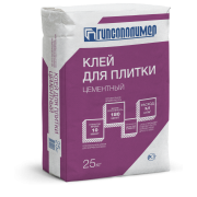 Плиточный клей цементный 25 кг ТМ ГИПСОПОЛИМЕР (56 уп)