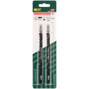 Полотна по дереву, hcs, разведенные, шлифованные зубья 151/126/4 мм (t344d), 2 шт. ФИТ