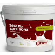 Эмаль д/деревянных и бетонных полов ТМ "В Теме" красно-коричневая RAL8012 (1 кг)