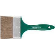 Кисть флейцевая для лазурей, пропиток, антисептиков, толщ.16 мм, ширина 100 мм Master color
