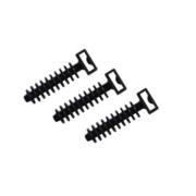 Дюбель-хомут для бандажа ДБ8х45мм белый 100шт/упак.TDM