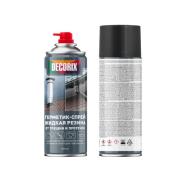 Герметик-спрей DECORIX ЖИДКАЯ РЕЗИНА (от трещин и протечек) черный 520мл