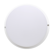 Светильник светодиодный,герметич. 18ВТ, 6500К IP65 круг датчик движ. Ecola