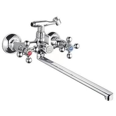 Смеситель для ванны с изливом F-40 см, 2 рукоятки, G314910, Gota Rocio