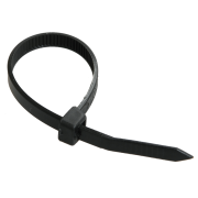 Хомут кабельный 250х4,8мм нейлон черный 100шт/упак.