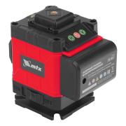 Лазерный уровень м-призм. ML 360-3 Basic SET, 30 м, зеленый луч, акк. Li 3000 мАч, сумка MTX