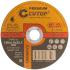 Круг отрезной по металлу 150 х 1,6 х 22,2 мм, CUTOP ceramics premium (10/50/200)