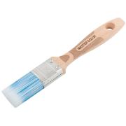 Кисть флейцевая, толщ. 14,4 мм, ПБТ-щетина, нерж. обжим., буковая ручка, ширина 30 мм