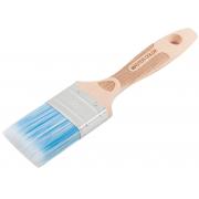 Кисть флейцевая, толщ. 16 мм, ПБТ-щетина, нерж. обжим., буковая ручка, ширина 50 мм