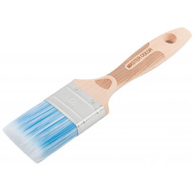 Кисть флейцевая, толщ. 16 мм, ПБТ-щетина, нерж. обжим., буковая ручка, ширина 50 мм