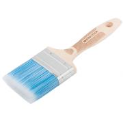 Кисть флейцевая, толщ. 18 мм, ПБТ-щетина, нерж. обжим., буковая ручка, ширина 70 мм