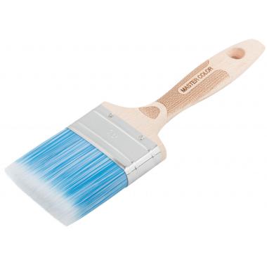 Кисть флейцевая, толщ. 18 мм, ПБТ-щетина, нерж. обжим., буковая ручка, ширина 70 мм