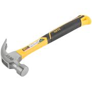 Молоток-гвоздодер, фиберглассовая усиленная ручка, Профи 30 мм, 570 гр. ФИТ