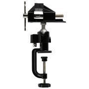 Тиски настольные 70 мм, многофункциональные, хомут для дрели, шарнирный механизм, Matrix