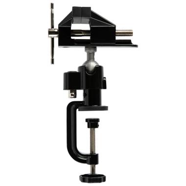 Тиски настольные 70 мм, многофункциональные, хомут для дрели, шарнирный механизм, Matrix