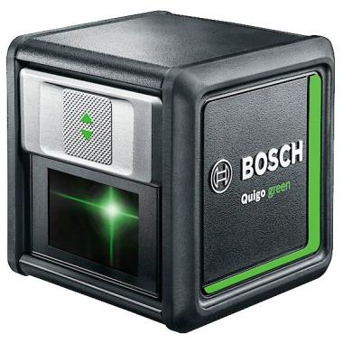 Лазерный уровень нивелир BOSCH Quigo green + MM2