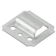 Кляймер оцинкованный с гвоздями 3мм 100 шт/уп