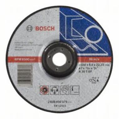 Обдирочный круг Expert for Metal 180 х 6,0 х 22,2 мм, по металлу вогнутый Bosch