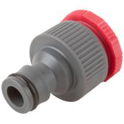 Адаптер внешний 1/2" - 3/4", ABS пластик, КУРС